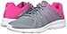 Fila Women's Memory FINITION Running Shoe, Monument/Pink GLO/Metallic Silver, 9 Medium US