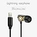 Gopala MFi Certified Lightning Headphones/Earphones for iPhone7/7 Plus with Dual Dymantic Drivers, Stereo Mic and Remote Control for iPhones, iPods and iPads