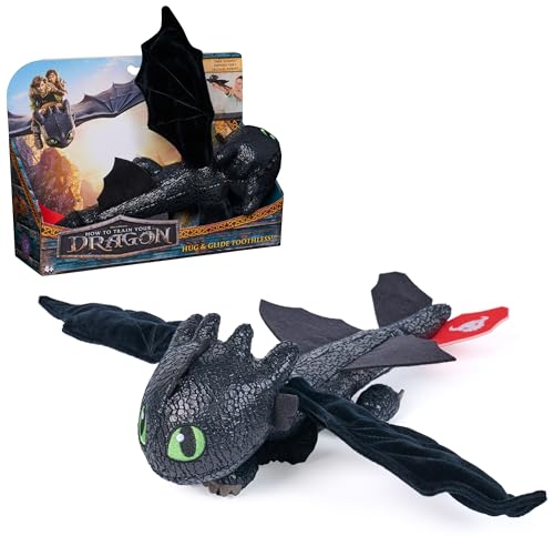 - Peluche Dragon Krokmou 30 Cm - Peluche À Faire Voler ou À Accrocher Au Bras - Lavable En Surface - Jouet Enfant 4 Ans Et + Inspiré Du Film How To Train Your Dragon
