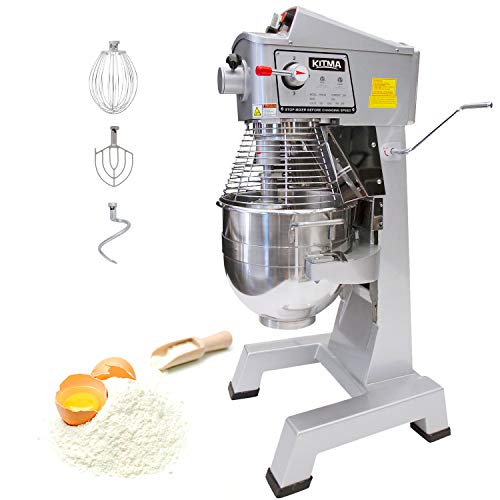 KITMA Commercial Floor Mixer 30 Quart 3 Speed Control Stand Mixer