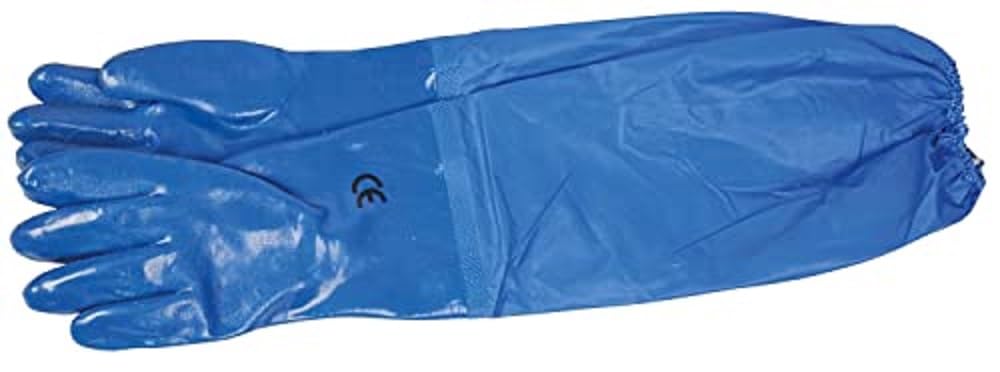 Hozelock 1756 Waterproof PVC Extended Arm Pond Gloves