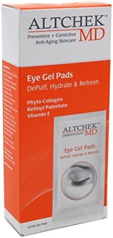 Altchek Md Eye Gel Pads 10 Count Depuff-Hydrate-Refresh by Altchek