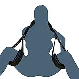 Bed Bondage Restraint, Sex Handcuffs With Adjustable Belts Fetish Beginner Thigh Sling Bondage Thighs Restraint BDSM/SM Toys Set For Couple
