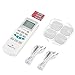 Magicfly FDA OTC Approval Tens Unit Handheld Electronic Pulse Massager - Battery Operated Excellent Muscle Stimulator for Electrotherapy Pain Management, Upgraded Model with Backlight