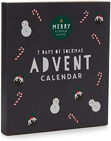 Exclusive New Merry Little Gifts - Seven Days Of Sockmas Advent Calendar XMAS'18
