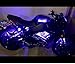 Kingshowstar 12 PC Advanced Universal Motorcycle Underglow Multicolor NEON Accent Light Kit