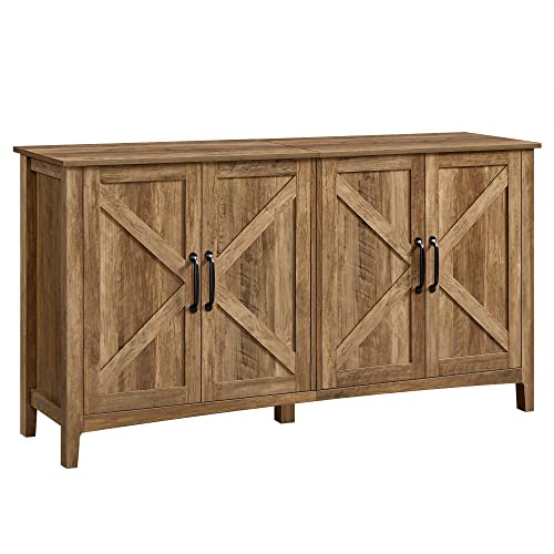 VASAGLE Buffet Sideboard, Credenza, Kitchen Storage