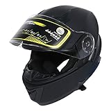 TCT-MT Helmets Adult DOT Safety Dual Visor Full