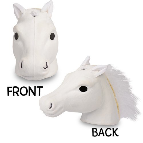 UPC 701894899403, Happy Balls White Horse Antenna Topper