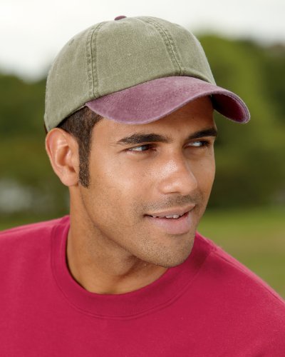Adams Headwear 00820599098031 OPTIMUM-KHAKI W-CONTRAST BILL LP102 NAVY