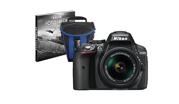 Nikon - Kit cámara réflex Digital d5300 con Objetivo AFP 18-55 mm ...