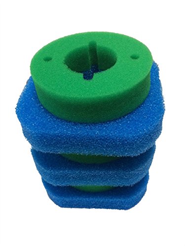 LTWHOME Foam Filter Set Fit for OASE FILTOCLEAR 6000 with 3 Coarse and 3 Fine Foam