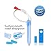 Baby Nasal Aspirator, Snot Sucker for Newborns to Toddlers, Mucus Aspirator for Baby, Non-Toxic Mucus Extractor, Cleanable and Reusable Nasal Congestion Relief for Infant