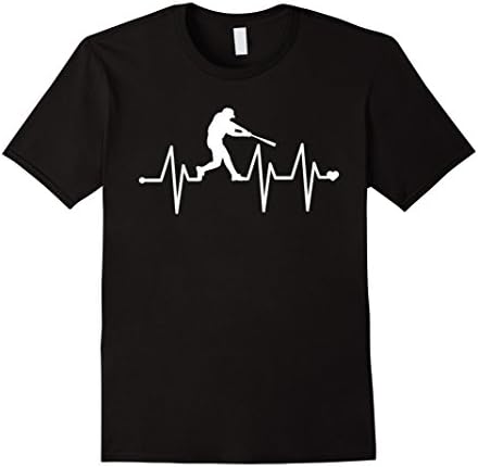 Baseball Life Tee ShirtsBaseball Heartbeat Pulse Shirt - Funny Baseball T-Shirt T-ShirtOEKO-TEX STANDARD 100