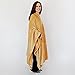 throwbee Original Blanket-Poncho Beige (Yay! NO Sleeves) Best Wearable Blanket on The Planet Soft Throw Indoors or Outdoors - Adults Men Women Kids