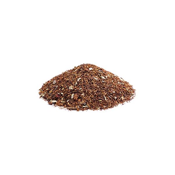 Rotbuschtee lose Rooibos-Tee Erdbeer-Sahne Erdbeer, Brombeerblätter Rooibos Tee Südafrika 500g – Bild 3