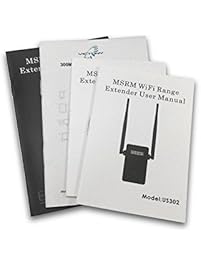 WiFi Range Extender, N300 WiFi Repeater Signal Booster Supports Repeater/ Access Point/ Router Mode