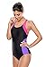 Sidefeel Women Racerback Athletic One Piece Swimsuit Large Purple