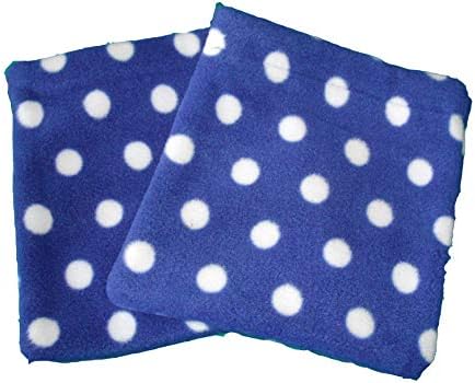 So n Sew Royal Blue & White Spot Stirrup Covers, Equestrian