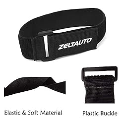 Zeltauto Elastic Cinch Straps Hook and Loop Cable