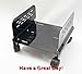 Steel Computer Stand for ATX Case Computer Adjustable Mobile Rolling CPU Stand Desktop Holder