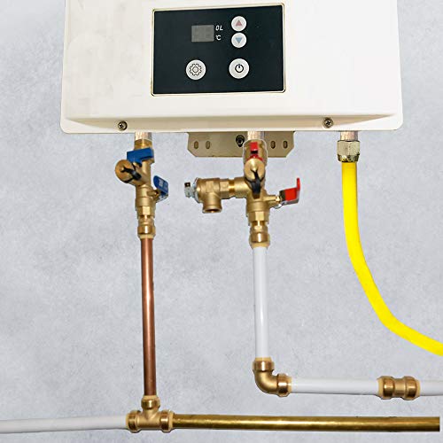 HQMPC Tankless Water Heater Isolation Valves Tankless Water Heater Flush Kit Tankless Valve Kit