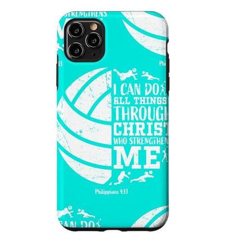 Volleyball Phone Cases Christian Verse Gifts Cute Teen Girls Case for iPhone 11 Pro Max at Amazon