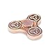 Copper Hand Spinner Toy - Fidget Focus Toy with Never-Ending Spin - Made from Highest Quality Bearings + Injection Moulding - Relieve Your ADHD and Stress at Work