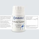 Metabolics N-Acetyl Cysteine Capsules 375mg | 60 Vegan Capsules view 2