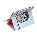 iPad 2/3/4 Case, Dteck(TM) Cartoon Cute Pattern PU Leather Flip Stand Case with [Cards Slots&Money Holder] for Apple the New iPad 4 & 3 with Retina Display / iPad 2 (02 Big Eyes Owl)