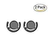 Pop Clip Mount - Brackets for all pop socket Stands and Grips Hangers - Adhesive Grip Clip Holder iPhone iPad Dashboard Tablet Smartphones – 2 Pack - FREE Extra Sticky Adhesive