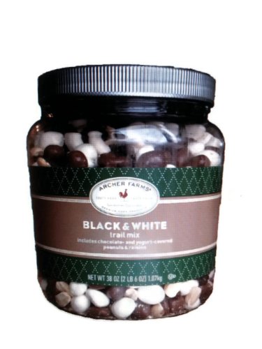 Archer Farms Black & White Trail Mix - 38 Oz Tub - (Pack of 2)