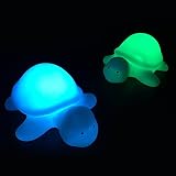 HuaYang Chic 7 Colors Changing Turtle LED Night Light Lamp Room Bedroom Decor Kids Gift