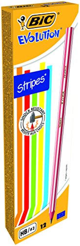 HB Evolution Colourful Graphite Pencil (Box of 12)