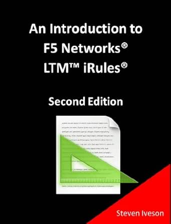 Amazon Com An Introduction To F5 Networks Ltm Irules All Things