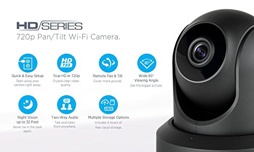 Amcrest WiFi Camera Indoor Pan/Tilt Surveillance Wireless