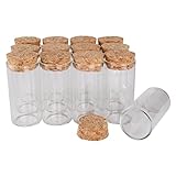 XMYTTU 12 Pieces 25ml 30x60mm Small Transparents