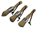 SKATAN 3 Style Chalk & Wax Brushes for Furniture Based Paints, Milk Paint，Artist - Waxing｜Professional Quality，Made of Natural Boar Hair