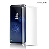 Goodsail Samsung [S8 Plus] Tempered Glass Screen Protector with 3D Curved Ultra Clear Shatter-& Scratch-Proof (Transparent)