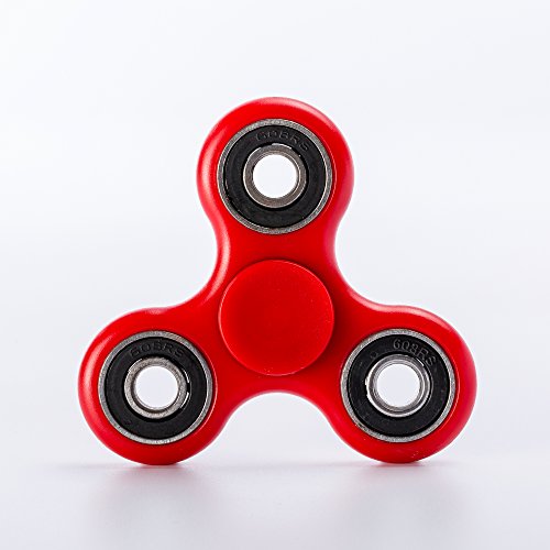 Fidget Spinner Toy Tipfinger Specially Designed for Teenagers and Adults(Red)