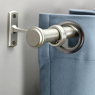 Amazon Com Rose Home Fashion Rhf 1 Inch Curtain Rods 72 To 144