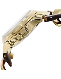 Michael Kors Two-Tone Runway Twist Reloj de la mujer