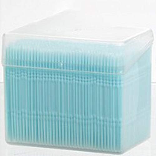 1100PCS/SET Double Head Disposable Tooth Floss Hygiene Dental Floss Interdental Toothpick Healthy for Teeth Cleaning Oral Care - Blue