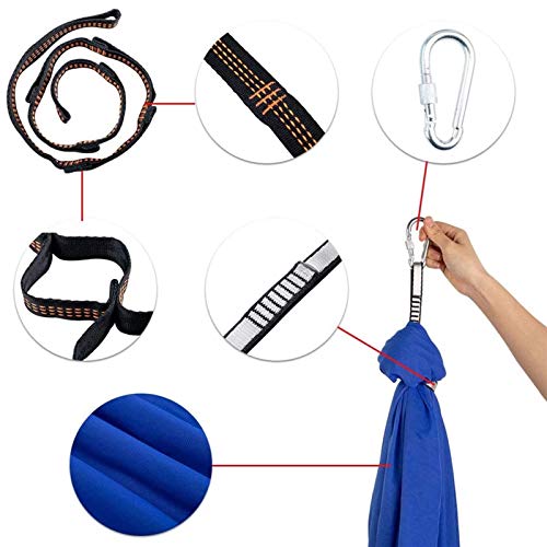 LICHUXIN Kinder Schwingen Hängematte Schaukeltuch Therapieschaukel Kinder Elastische Paket-Fest Hängematte… – Bild 4