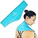 Arctic Flex Neck Ice Pack - Cold Compress Shoulder Therapy Wrap - Cool Reusable Medical Freezer Gel Pad for Swelling, Injuries, Headache, Cooler - Flexible Hot Microwaveable Heat - Men, Women (1 Pack) primary