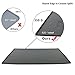 ONME Dog Cat Feeding Mat, Silicone Waterproof Pet Food Mat, Dog Cat Food Mat, Non Slip Dog Cat Bowl Placemat (M (18.5 * 11.5 in))
