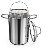 Navaris Asparagus Pot - Stainless Steel Asparagus