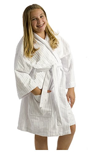 Boys and Girls Robes, Size LARGE, WHITE