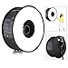 Round Flash Ring 18inch / 45cm RoundFlash Foldable Ring Flash Speedlite Diffuser Softbox Light Modifier for DSLR Speedlight Macro Portrait Shooting Photography Studio