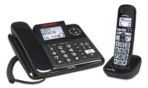 Clarity 53727.000 E814CC Moderate Hearing Loss Corded and Cordless Phone Combo